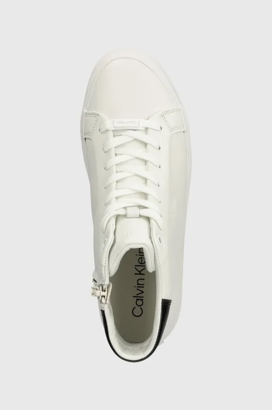 λευκό Πάνινα παπούτσια Calvin Klein VULC HIGH TOP