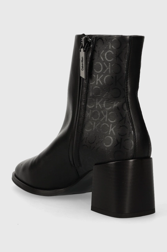 Calvin Klein botki ALMOND ANKLE BOOT 55 - EPI MN MX Cholewka: Materiał syntetyczny, Skóra naturalna, Wnętrze: Materiał tekstylny, Skóra naturalna, Podeszwa: Materiał syntetyczny