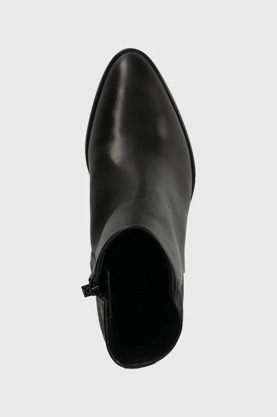czarny Calvin Klein botki ALMOND ANKLE BOOT 55 - EPI MN MX