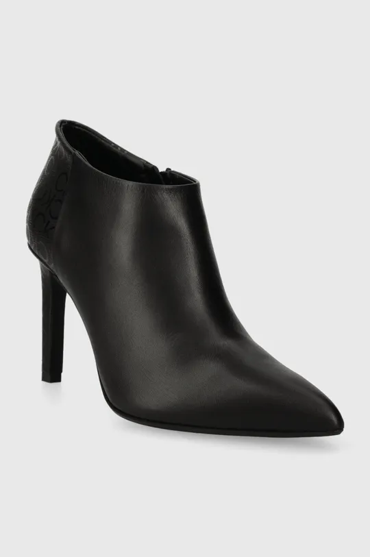 Členkové topánky Calvin Klein ESS STIL BOOTIE 90-EPI MONO MIX čierna
