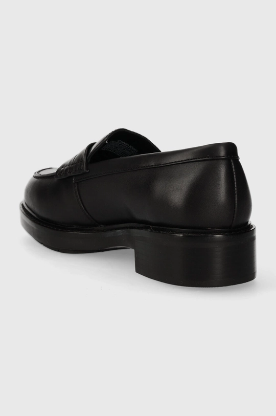 Kožne mokasinke Calvin Klein RUBBER SOLE LOAFER W/HW Vanjski dio: Sintetički materijal, Prirodna koža Unutrašnji dio: Prirodna koža Potplat: Sintetički materijal