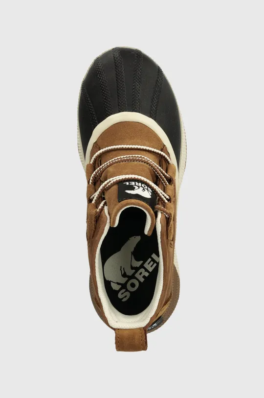 barna Sorel cipő ONA III CLASSIC WP LEATH