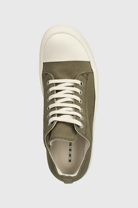 green Rick Owens plimsolls