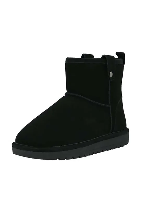 Čizme za snijeg od brušene kože Bianco BIASNOW crna