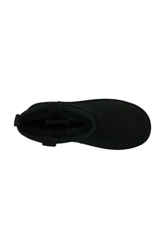 crna Čizme za snijeg od brušene kože Bianco BIASNOW