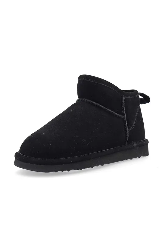 Čizme za snijeg od brušene kože Bianco BIASNOW crna