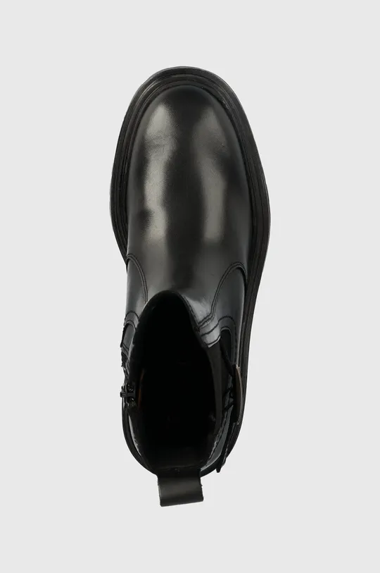 čierna Kožené topánky chelsea Marc O'Polo