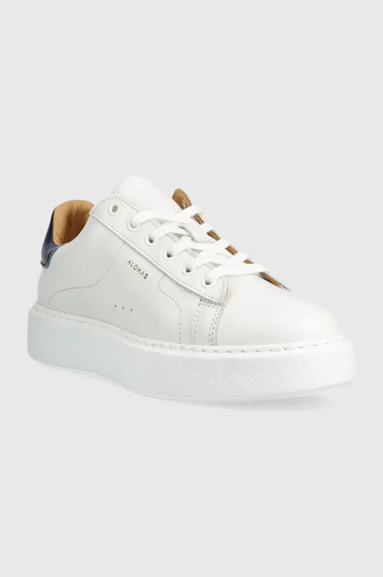 Δερμάτινα αθλητικά παπούτσια Alohas tb.65 λευκό