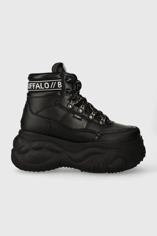 czarny Buffalo sneakersy Blader Hiking Boot Damski