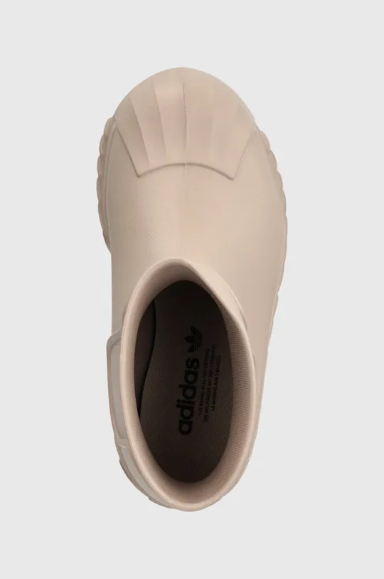 beige adidas Originals stivali di gomma Adifom Superstar Boot