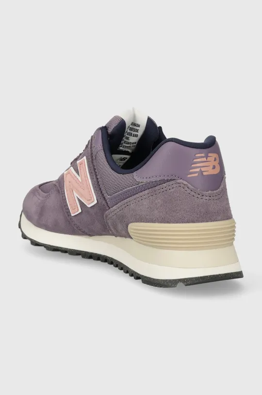 Σουέτ αθλητικά παπούτσια New Balance 574 Πάνω μέρος: Υφαντικό υλικό, Δέρμα σαμουά Εσωτερικό: Υφαντικό υλικό Σόλα: Συνθετικό ύφασμα