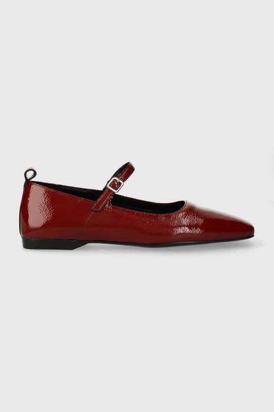 piros Vagabond Shoemakers bőr balerina cipő DELIA Női