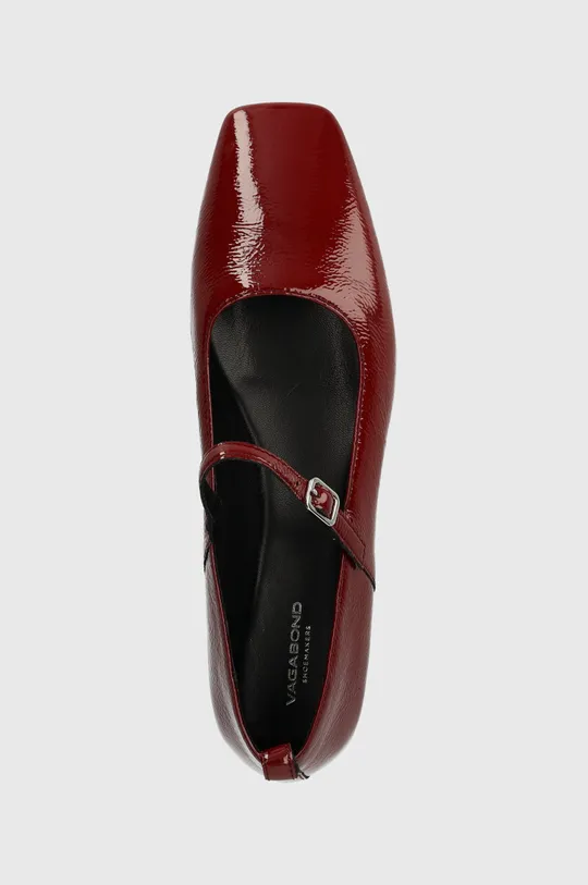 κόκκινο Δερμάτινες μπαλαρίνες Vagabond Shoemakers DELIA