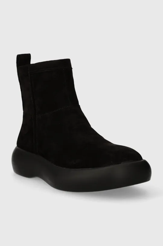 Замшеві черевики Vagabond Shoemakers JANICK чорний