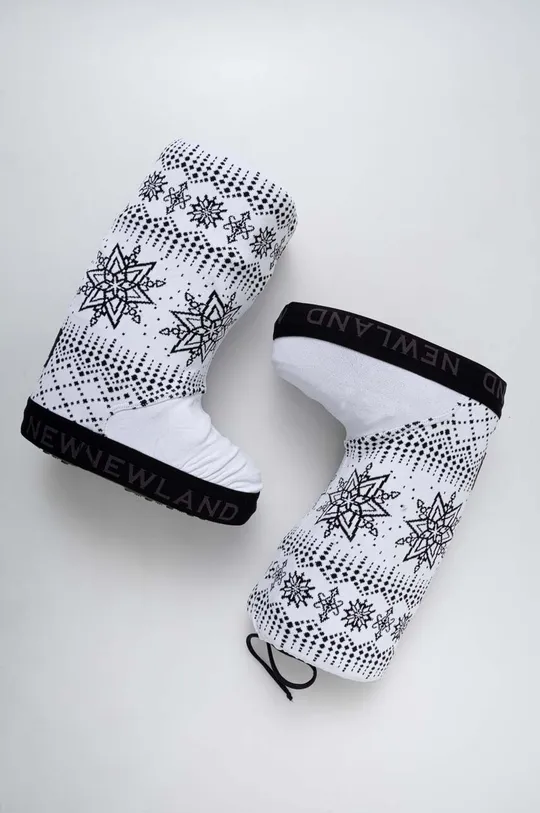 Návleky na snehové topánky Newland Cloe biela