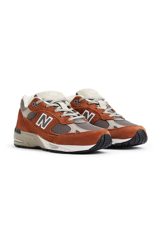 New Balance sneakers W991PTY Made in UK brown