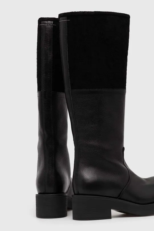 Δερμάτινες μπότες MM6 Maison Margiela Boot Πάνω μέρος: Φυσικό δέρμα, Δέρμα σαμουά Εσωτερικό: Φυσικό δέρμα Σόλα: Συνθετικό ύφασμα