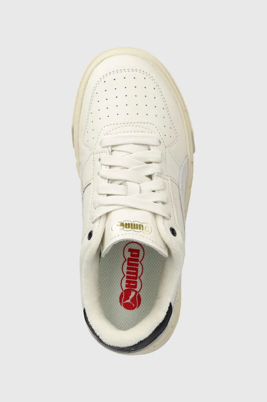 λευκό Δερμάτινα αθλητικά παπούτσια Puma Cali Court Jeux Sets