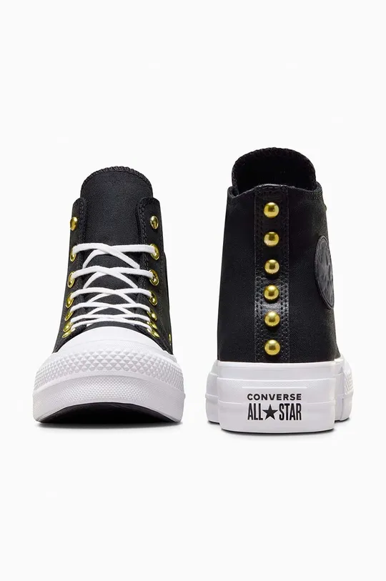 Converse trainers Chuck Taylor All Star Lift Uppers: Textile material, Faux leather Inside: Textile material Outsole: Rubber