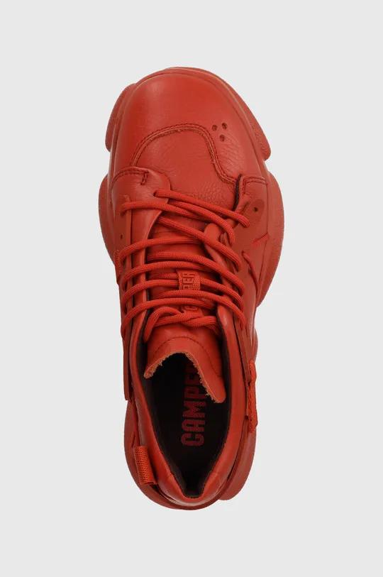 πορτοκαλί Δερμάτινα αθλητικά παπούτσια Camper Karst