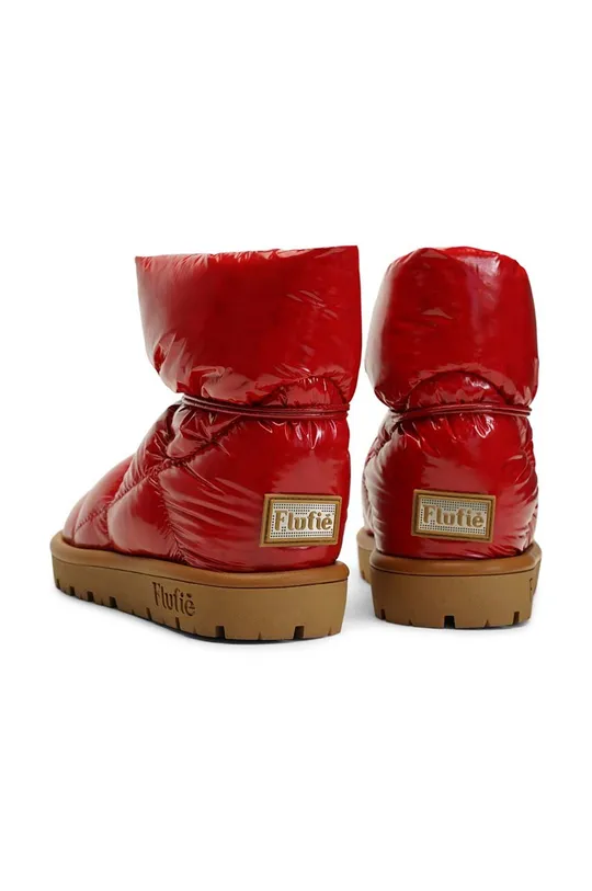 crvena Čizme za snijeg Flufie Shiny