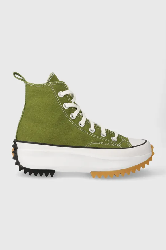 πράσινο Πάνινα παπούτσια Converse Run Star Hike Γυναικεία