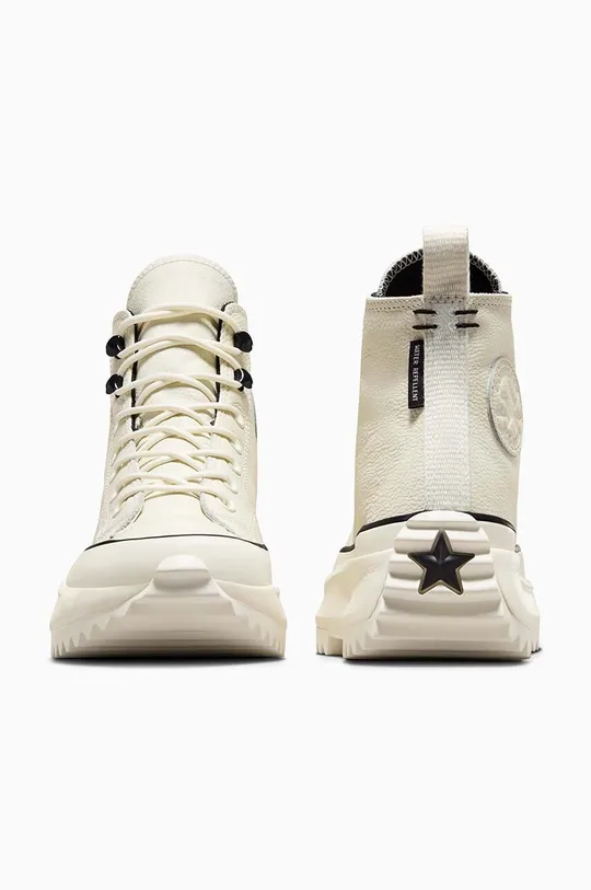 Converse leather trainers Run Star Hike Uppers: Natural leather Inside: Textile material Outsole: Synthetic material