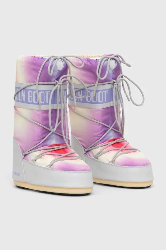 Μπότες χιονιού Moon Boot Icon Tie Dye πολύχρωμο