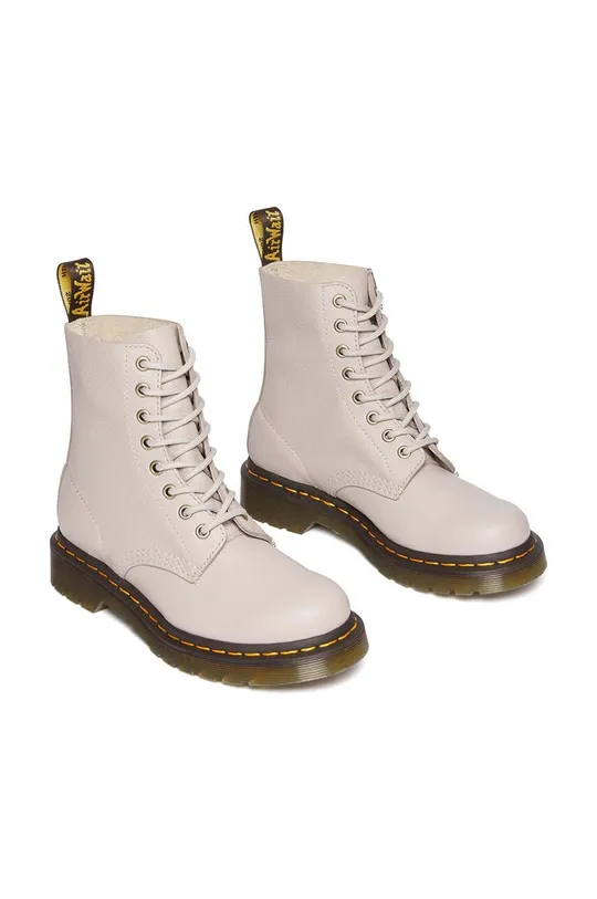 Δερμάτινες μπότες Dr. Martens 1460 Pascal λευκό