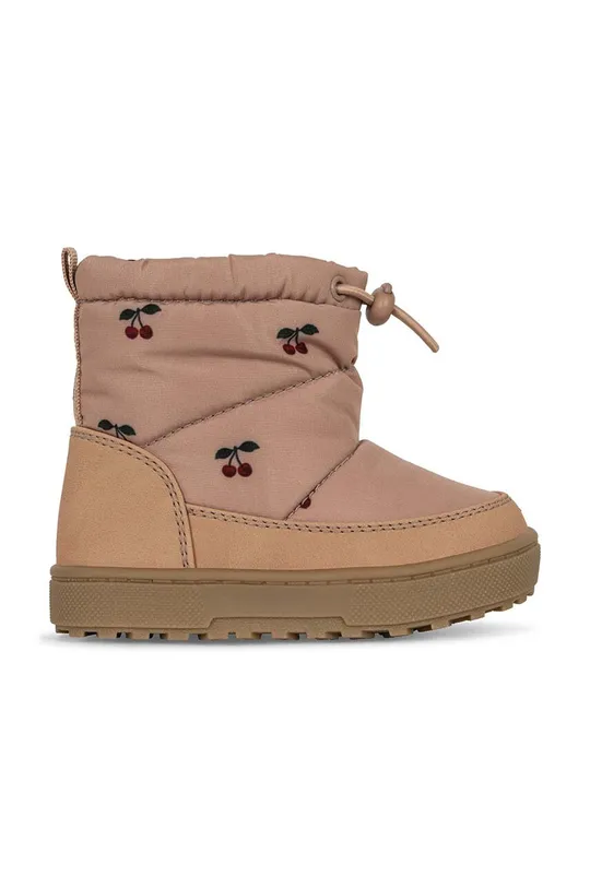 Παιδικές μπότες χιονιού Konges Sløjd ροζ