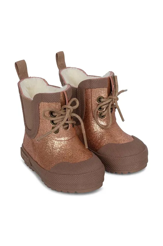 рожевий Дитячі зимові черевики Konges Sløjd Для дівчаток