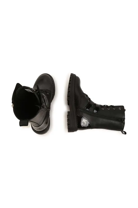 Детские кожаные ботинки Karl Lagerfeld Для девочек
