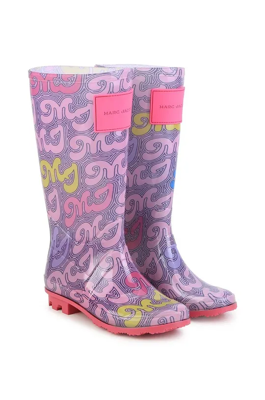 рожевий Дитячі гумові чоботи Marc Jacobs Для дівчаток