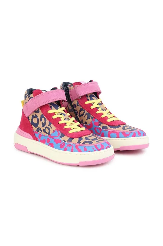 ροζ Παιδικά δερμάτινα αθλητικά παπούτσια Marc Jacobs Για κορίτσια