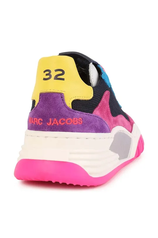 Marc Jacobs sneakersy Cholewka: Skóra zamszowa, Materiał tekstylny, Wnętrze: Materiał tekstylny, Podeszwa: Materiał syntetyczny
