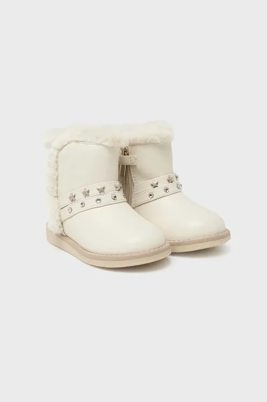 Παιδικές χειμερινές μπότες Mayoral Πάνω μέρος: Συνθετικό ύφασμα Εσωτερικό: Υφαντικό υλικό, Φυσικό δέρμα Σόλα: Συνθετικό ύφασμα