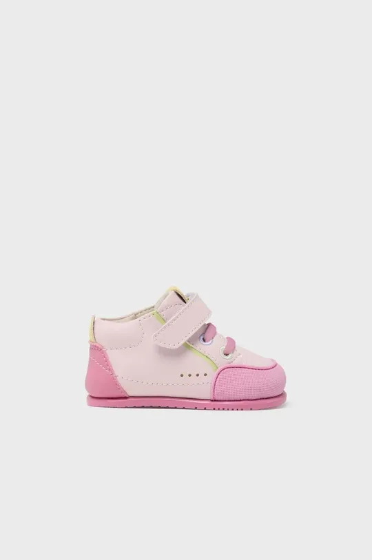 różowy Mayoral sneakersy niemowlęce Dziewczęcy