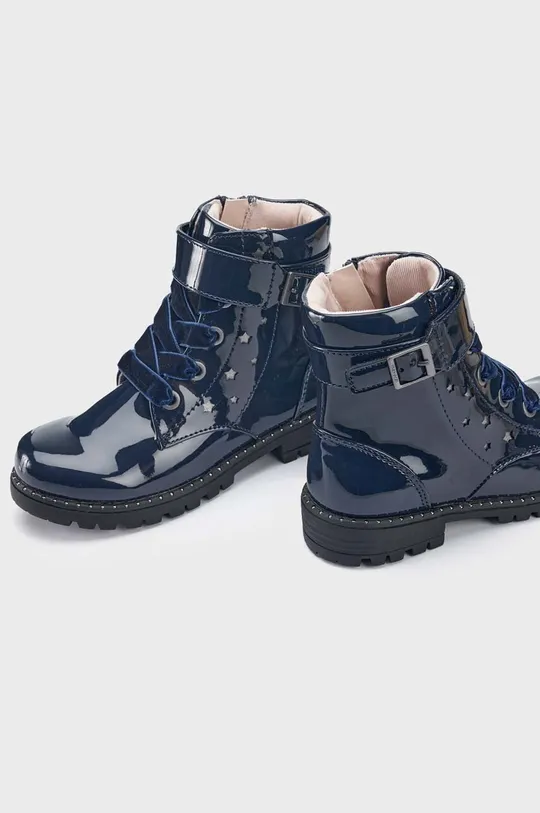 тёмно-синий Детские ботинки Mayoral