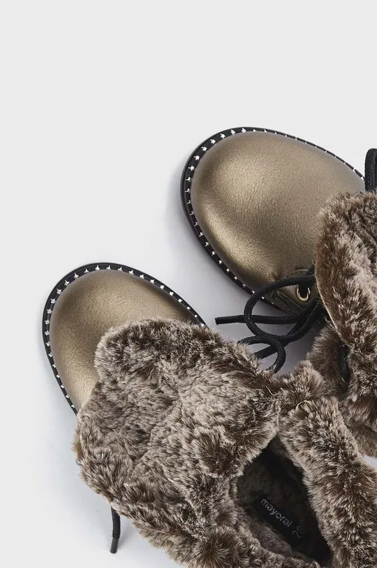 καφέ Παιδικές χειμερινές μπότες Mayoral