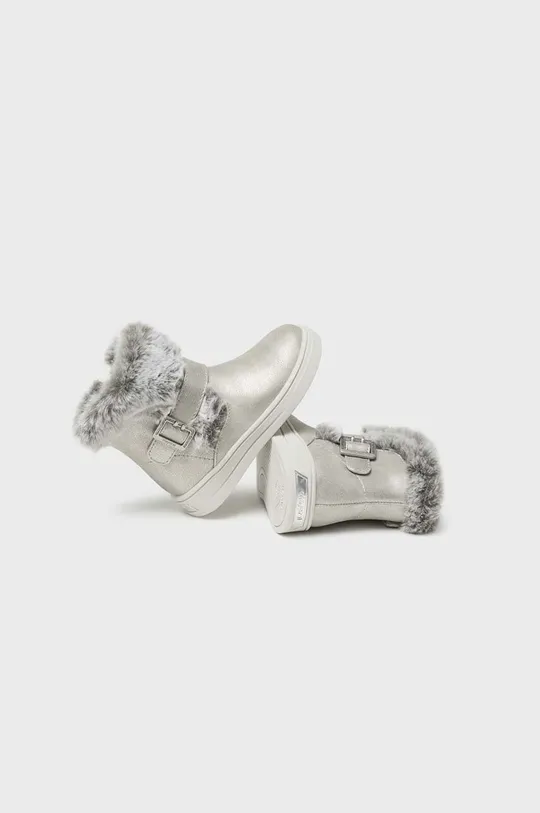 Дитячі зимові черевики Mayoral срібний