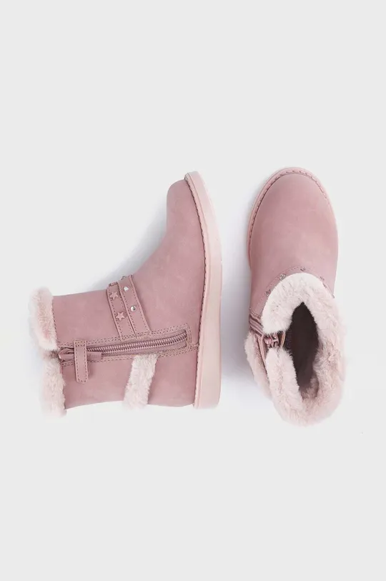 Детские ботинки Mayoral розовый