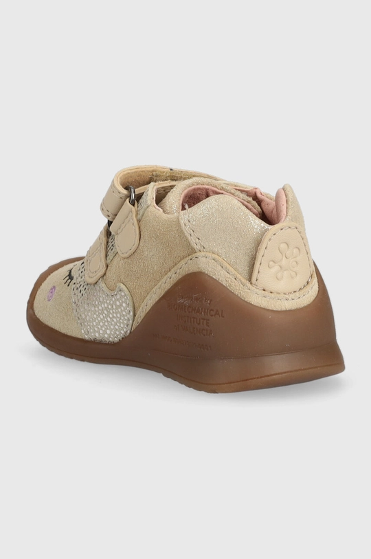 BIMBA Biomecanics scarpe basse in pelle scamosciata bambini 231107 beige