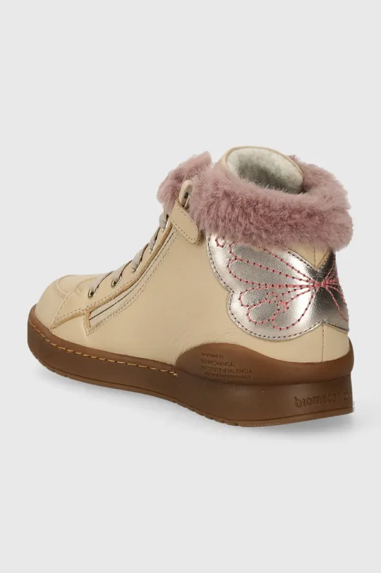 Biomecanics buty zimowe dziecięce Cholewka: Materiał syntetyczny, Skóra naturalna, Wnętrze: Wełna, Podeszwa: Materiał syntetyczny
