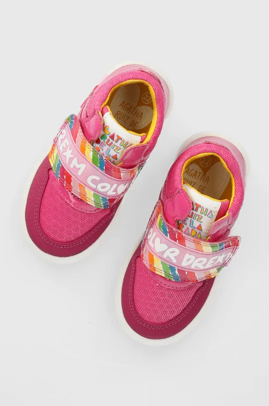 фіолетовий Дитячі кросівки Agatha Ruiz de la Prada Для дівчаток