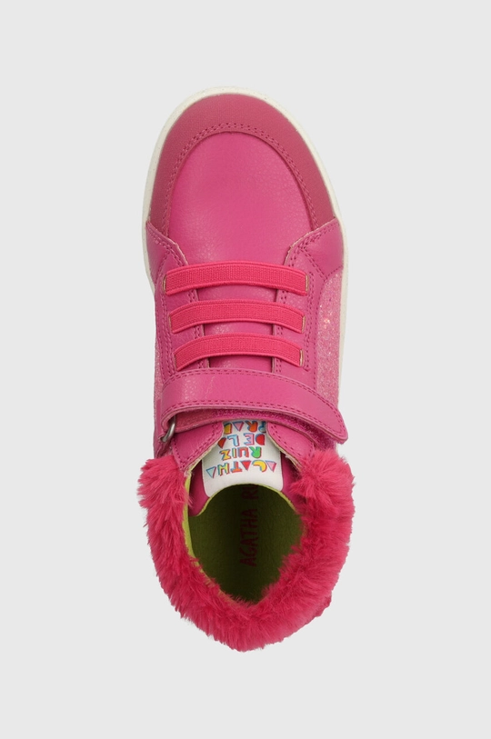 różowy Agatha Ruiz de la Prada sneakersy dziecięce