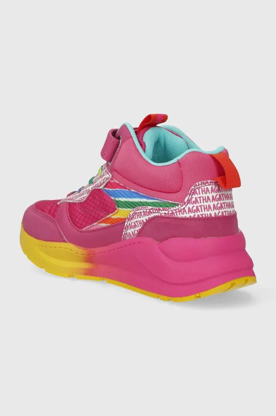 Παιδικά αθλητικά παπούτσια Agatha Ruiz de la Prada Πάνω μέρος: Συνθετικό ύφασμα, Υφαντικό υλικό Εσωτερικό: Υφαντικό υλικό Σόλα: Συνθετικό ύφασμα