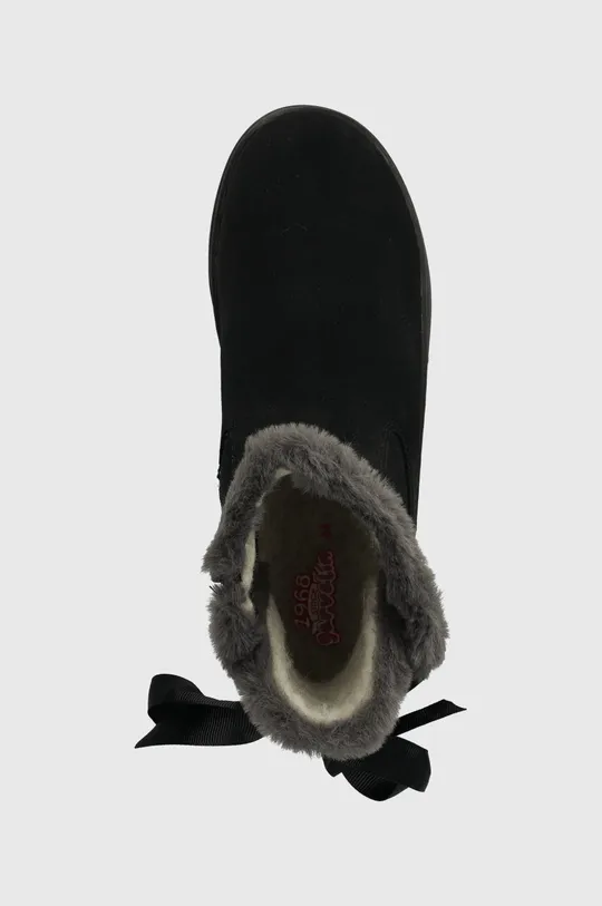 crna Dječje zimske cipele od brušene kože Garvalin