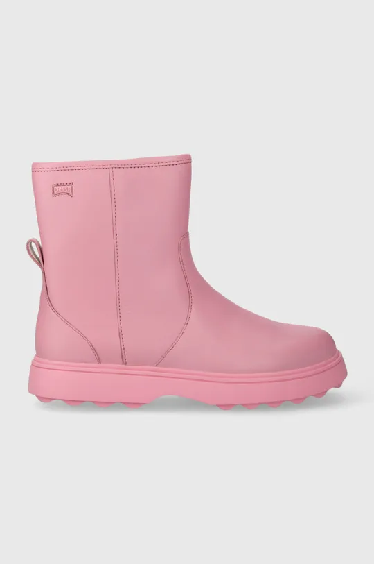 рожевий Дитячі шкіряні черевики Camper K900304 Norte Kids Для дівчаток