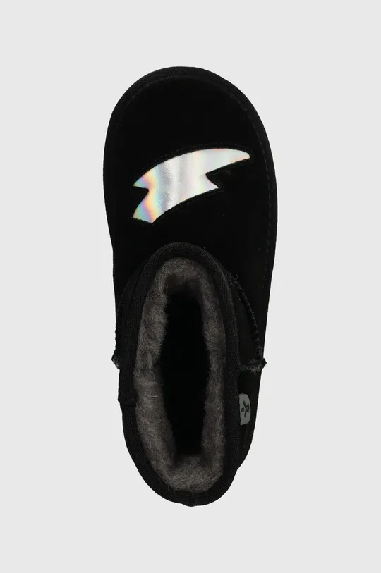 crna Dječje cipele za snijeg od brušene kože Emu Australia K12985 Barton Lightning