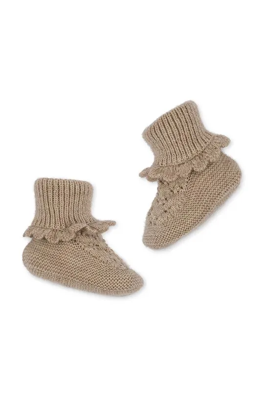 Обувь для новорождённых Konges Sløjd бежевый